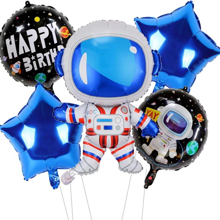 18 inch 7 stuks ruimtefolie ballonnensets