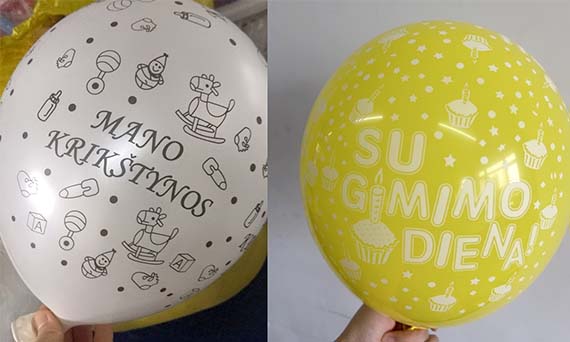 Welke fabriek in China is betrouwbaar voor het afdrukken van latexballonnen?