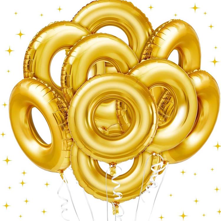 28 inch gouden ringfolieballon
