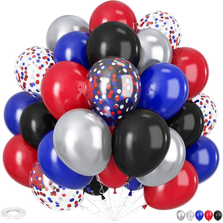 35 stuks kleurrijke confetti ballonnen