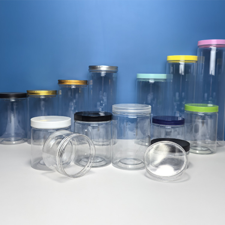 Doorzichtige plastic pot