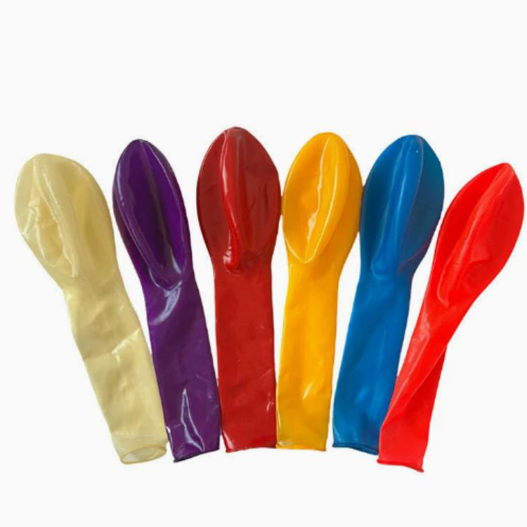 Kristallen ballon met lange nek