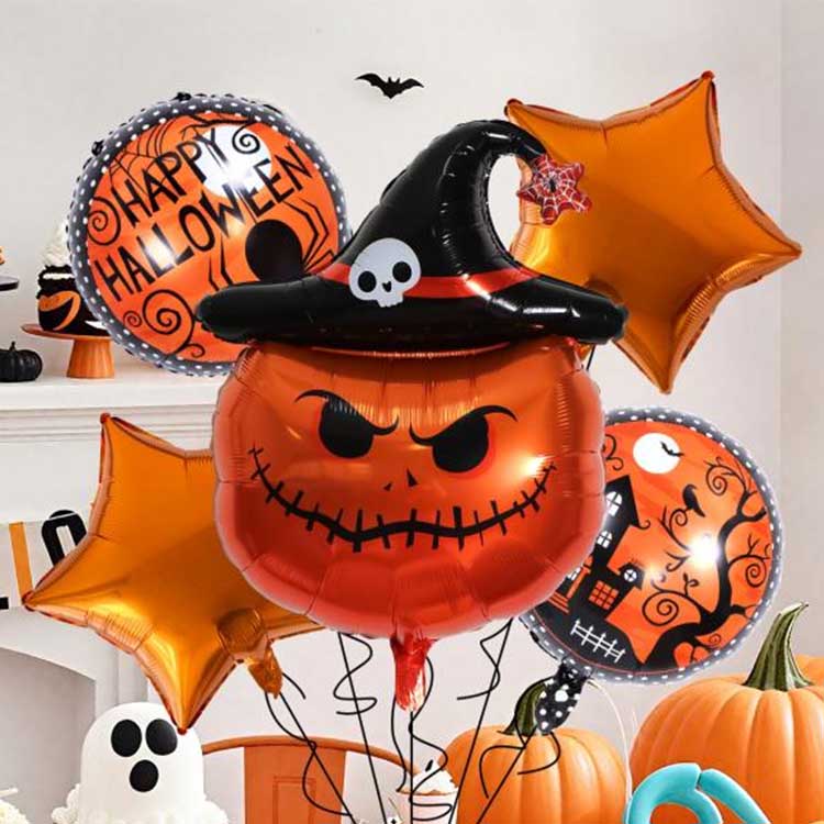 Halloween vijfdelige set