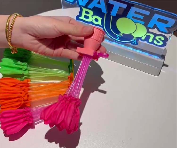 short-shaft water balloon short-shaft water balloon