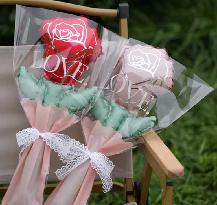 Mother's Day Rose Foil Balloon