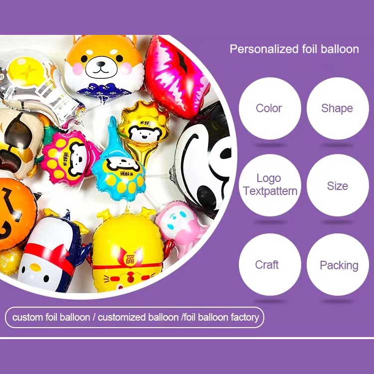 Gepersonaliseerde folieballon