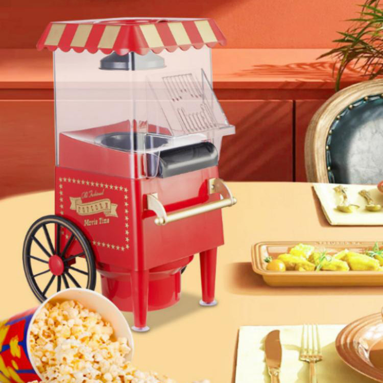 Retro handkar popcornmaker