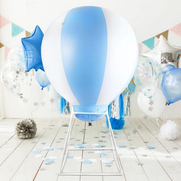 Herbruikbare opblaasbare halve luchtballon