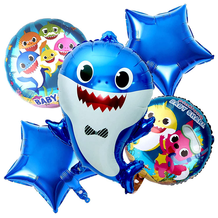 Folieballon met haai