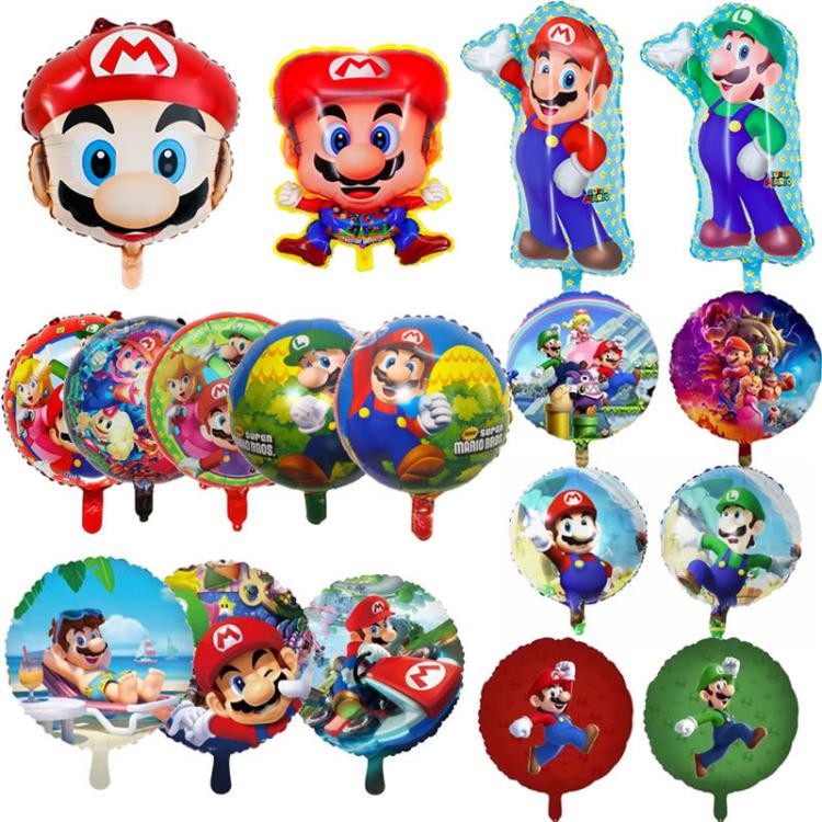 Folieballon met Super Mario-thema